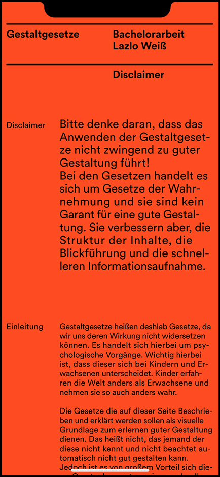 Website Mobil Disclaimer