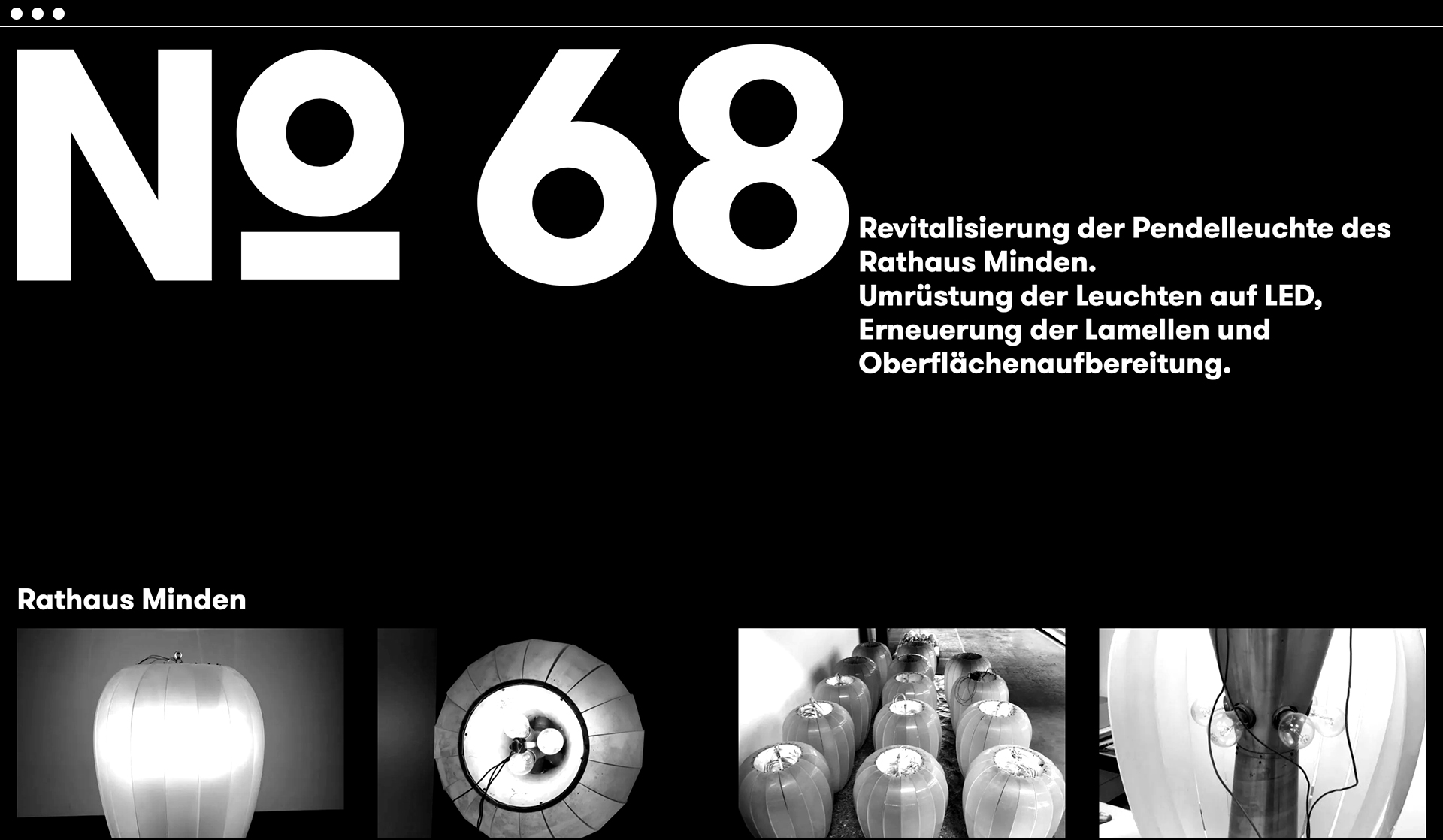 Website Projektseite