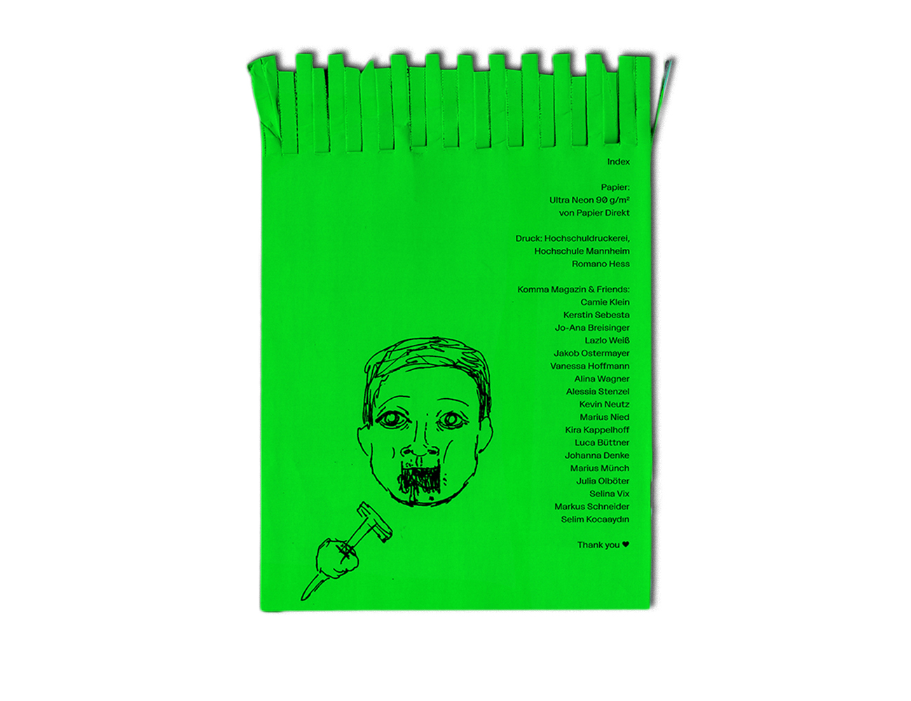 Komma 24 Inlay Backcover